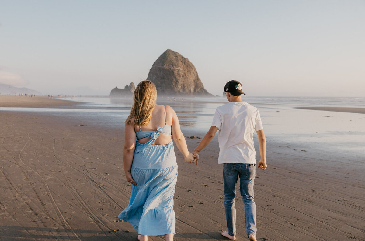 Ashes Photography Canon Beach Oregon Haystack Rock-3