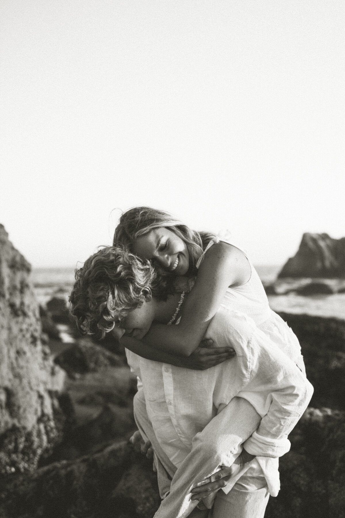 Whimsical Engagement Couples Photoshoot - Sonoma Coast, California