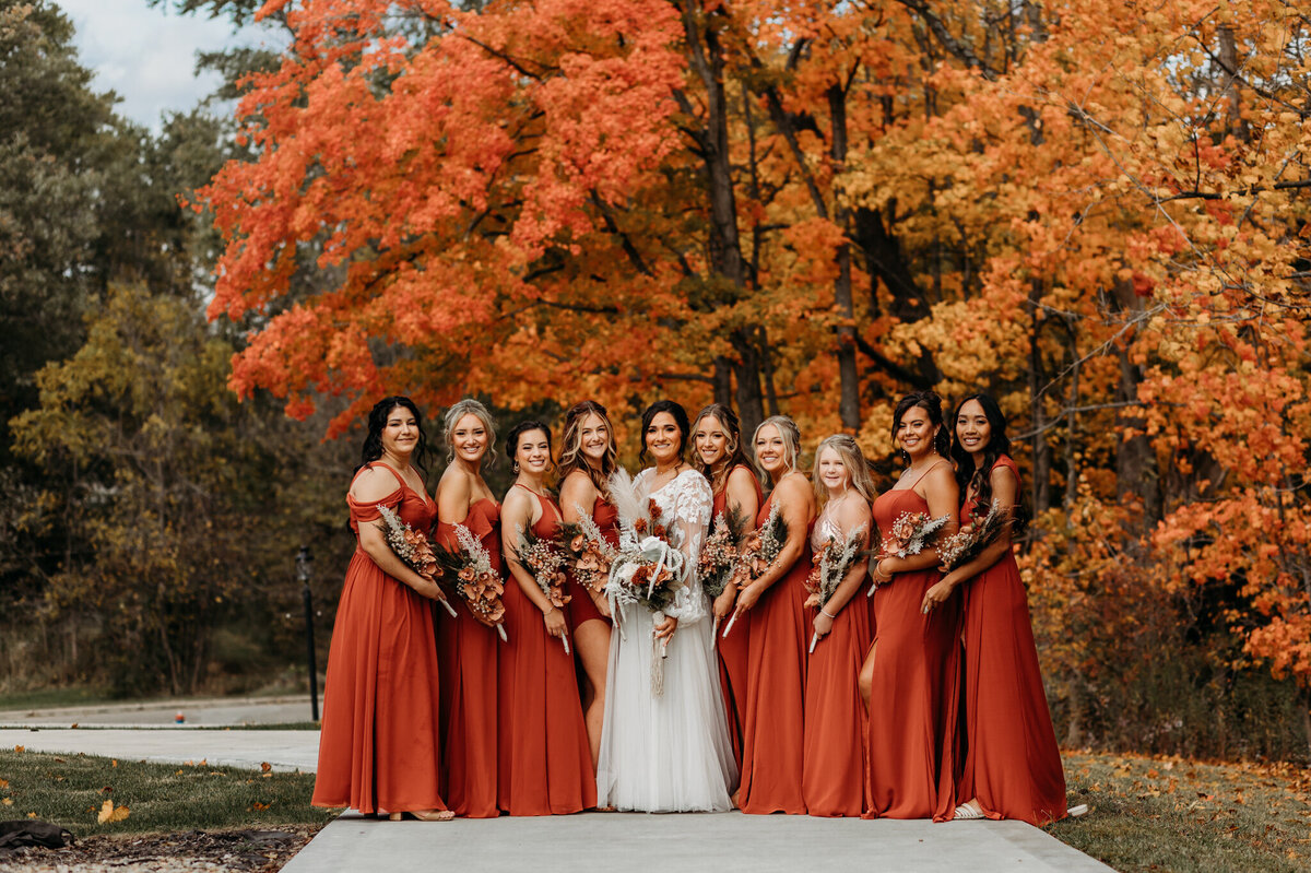 fall wedding