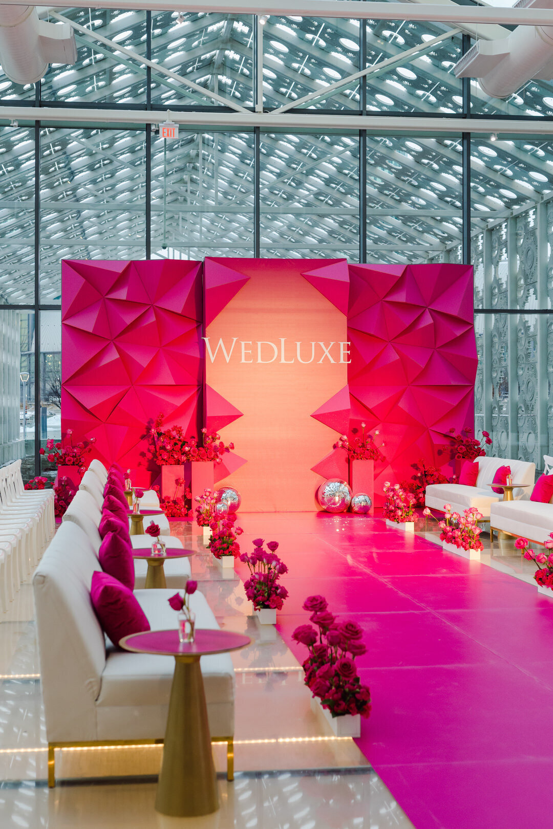 WedLuxe Show 2023 Runway pics by @Purpletreephotography 2