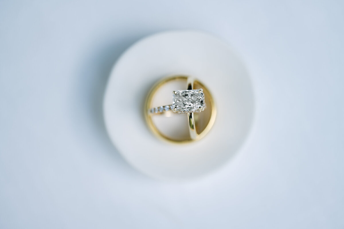 ring detail wedding