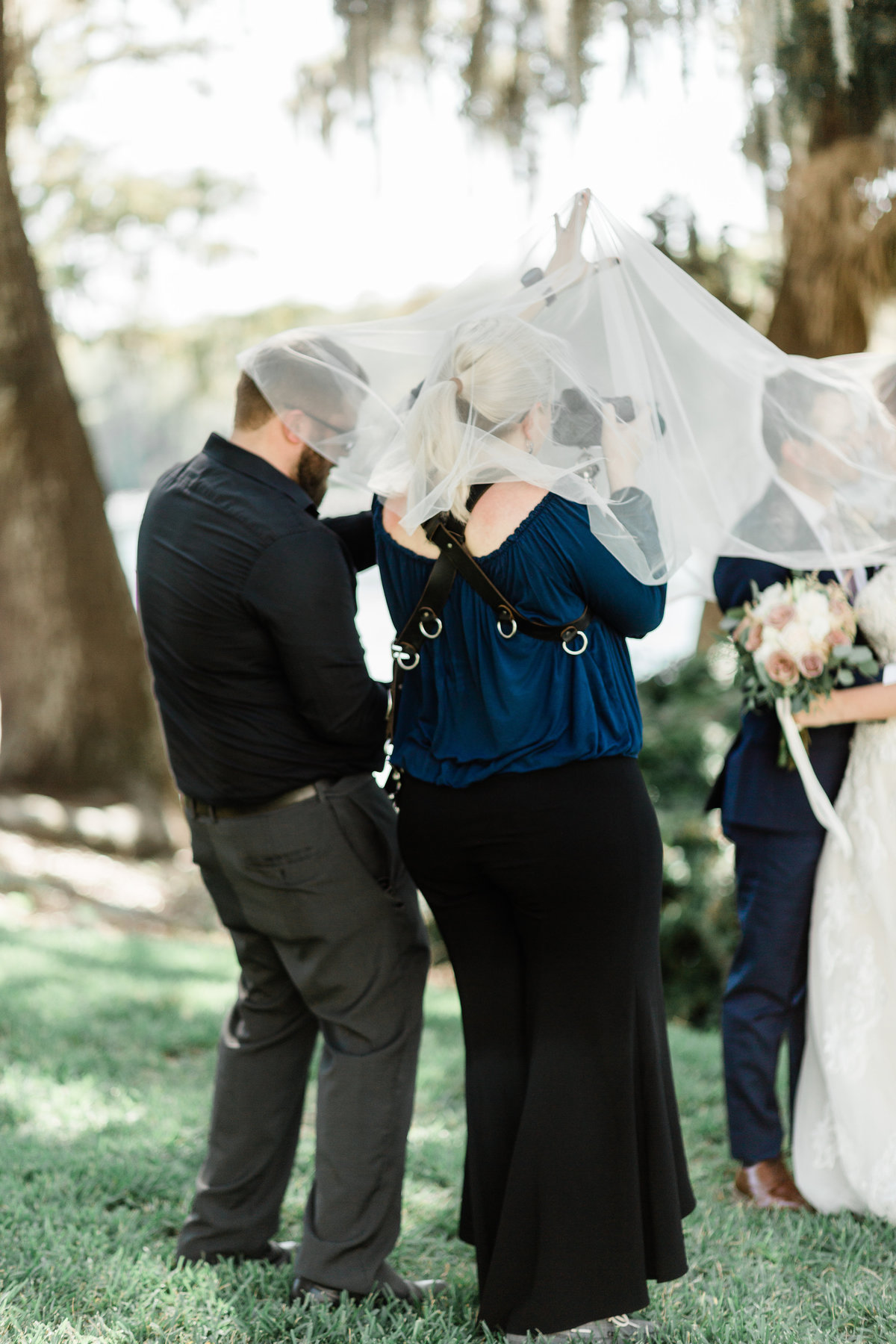 Under the veil shots are some of our favorites on a wedding day!