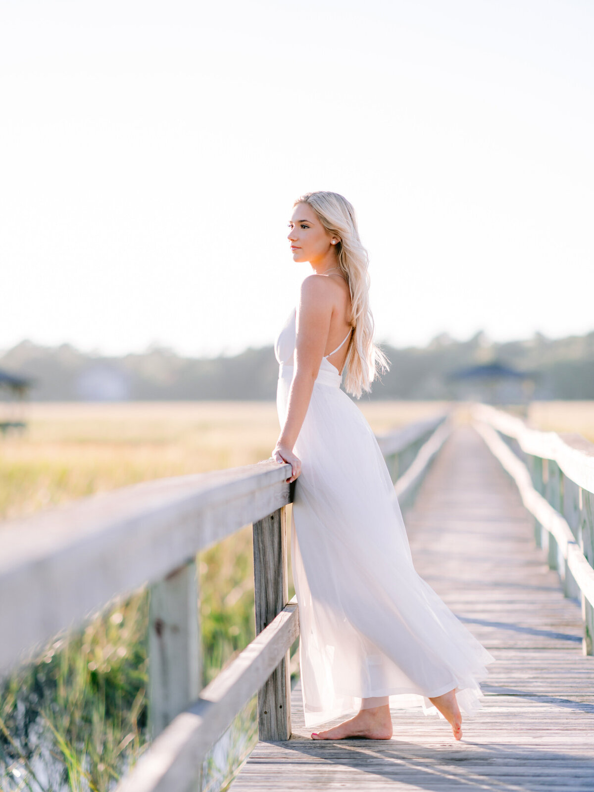 Senior Beach Pictures in Pawleys Island, South Carolina -3