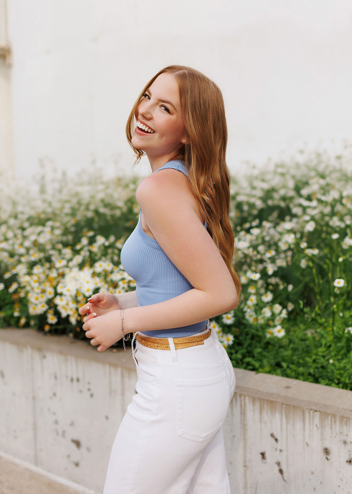 Senior Pics Flowers Minnesota
