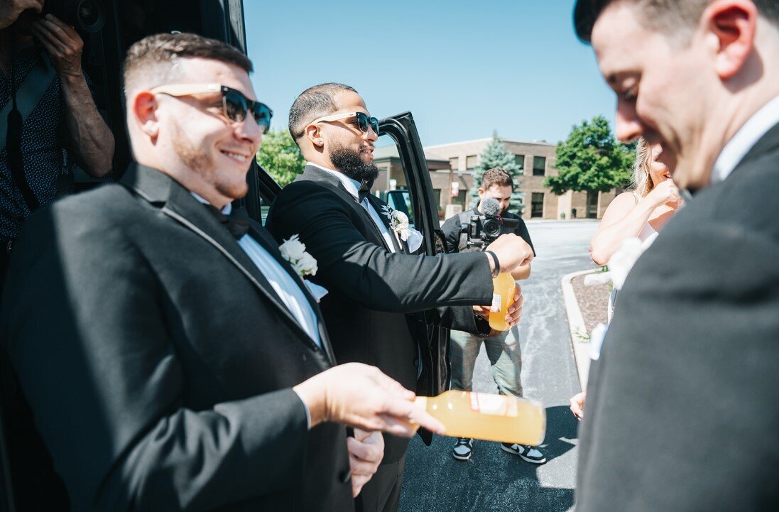 Wedding reception at Windows On The River, Ohio