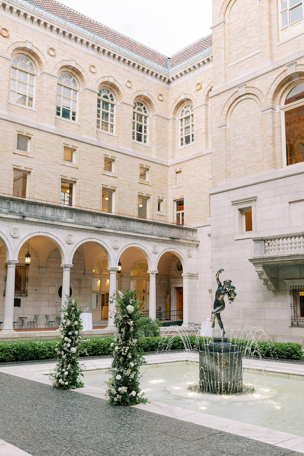 Boston Public Library Wedding-Halie Child Photography-68