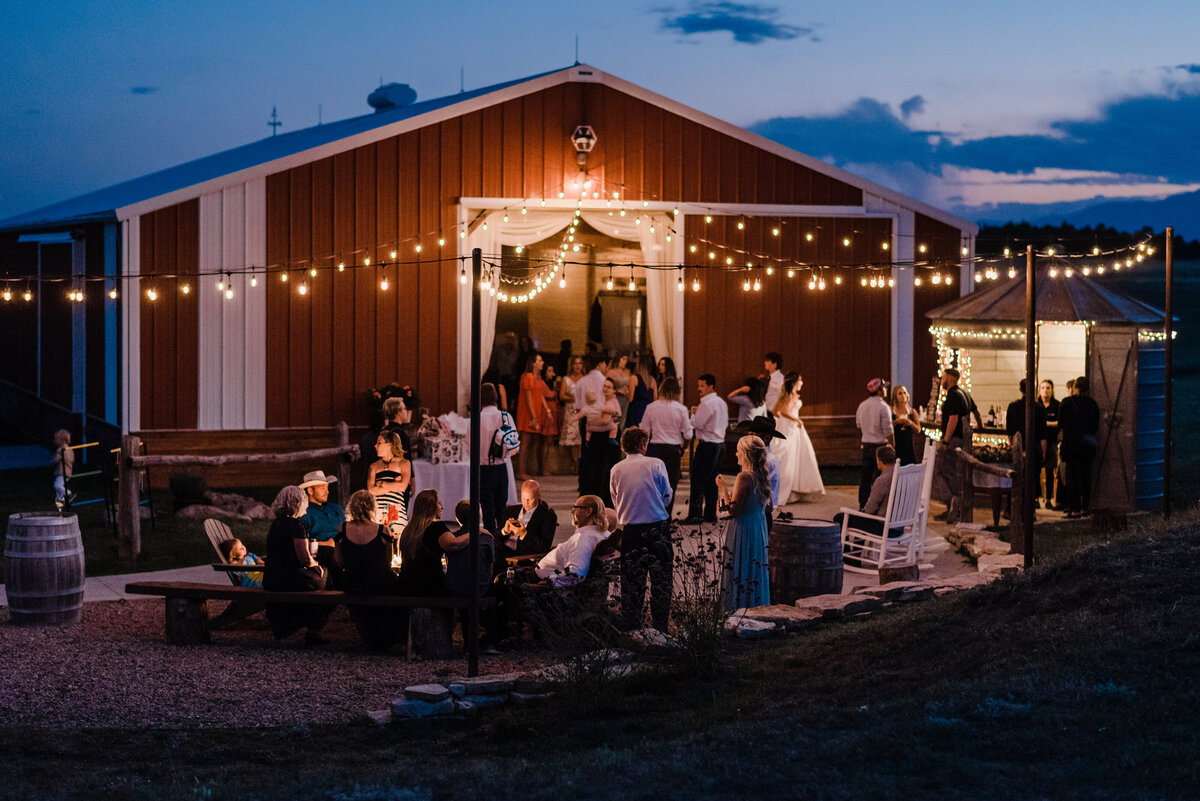 Younger Ranch Wedding Reception