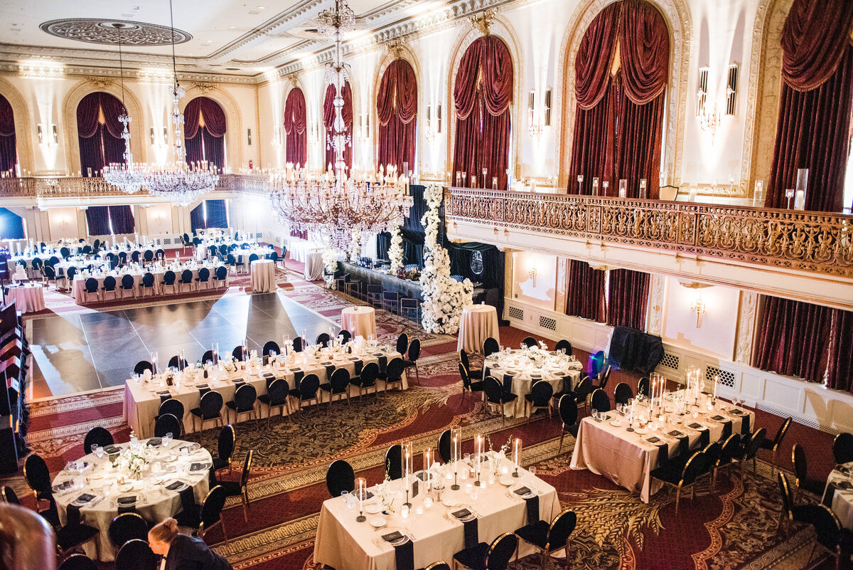 wedding reception full size grand ballroom photo