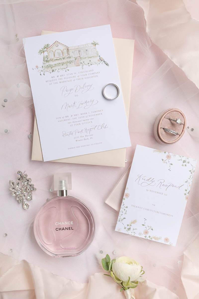 Paige & Zak wedding at Winter Park Racquet Club|  Images by Amalie Orrange Photography6