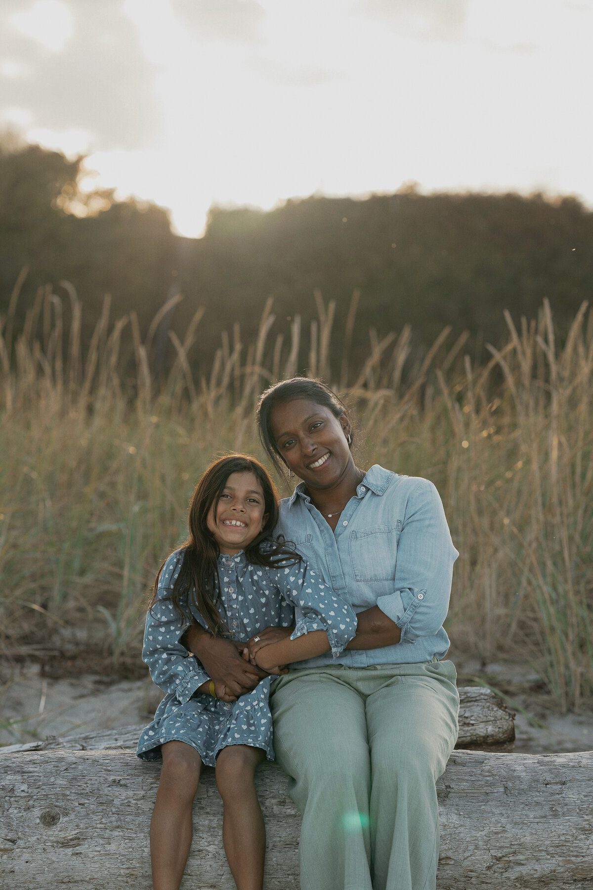 Family session at Airforce beach in Comox by Latitude 49 photography