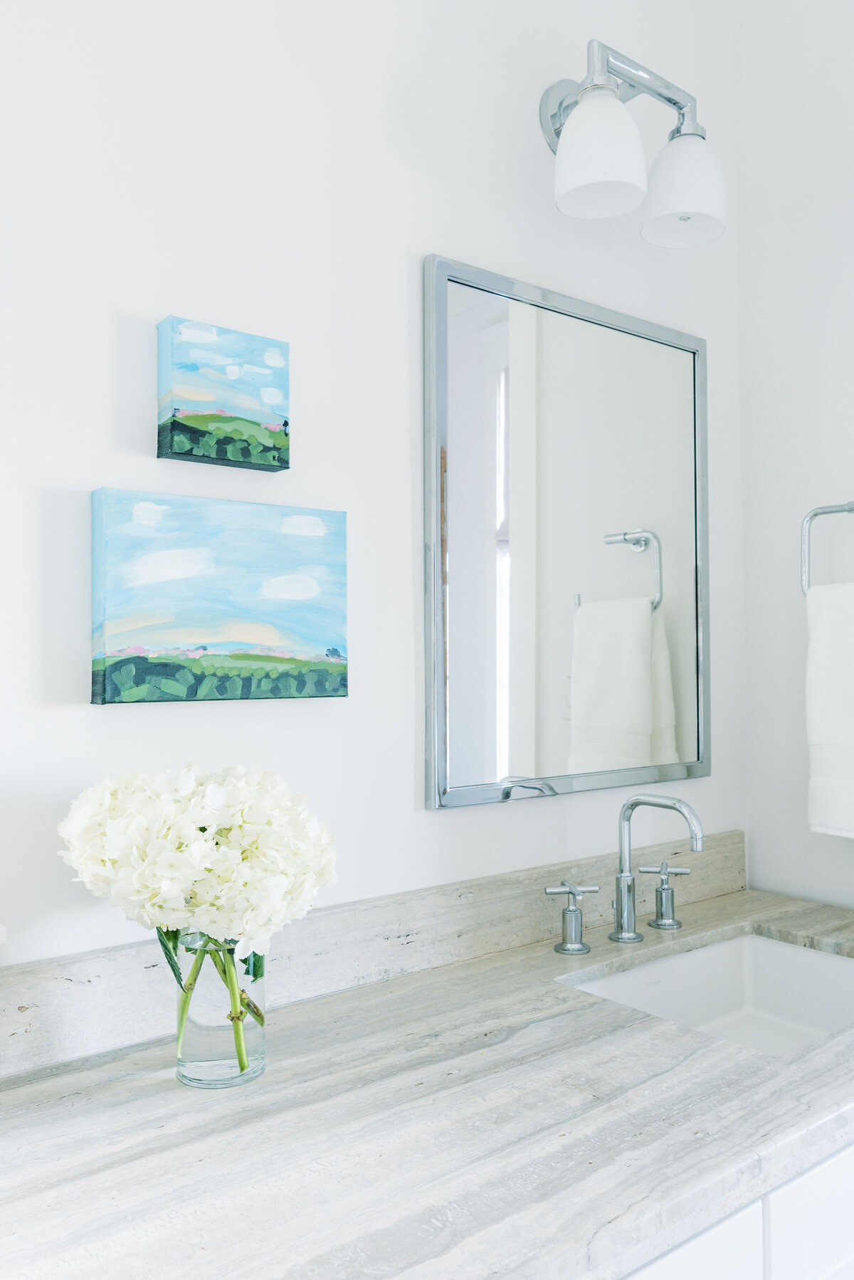 oyster creek studios galveston beach remodel white bathroom