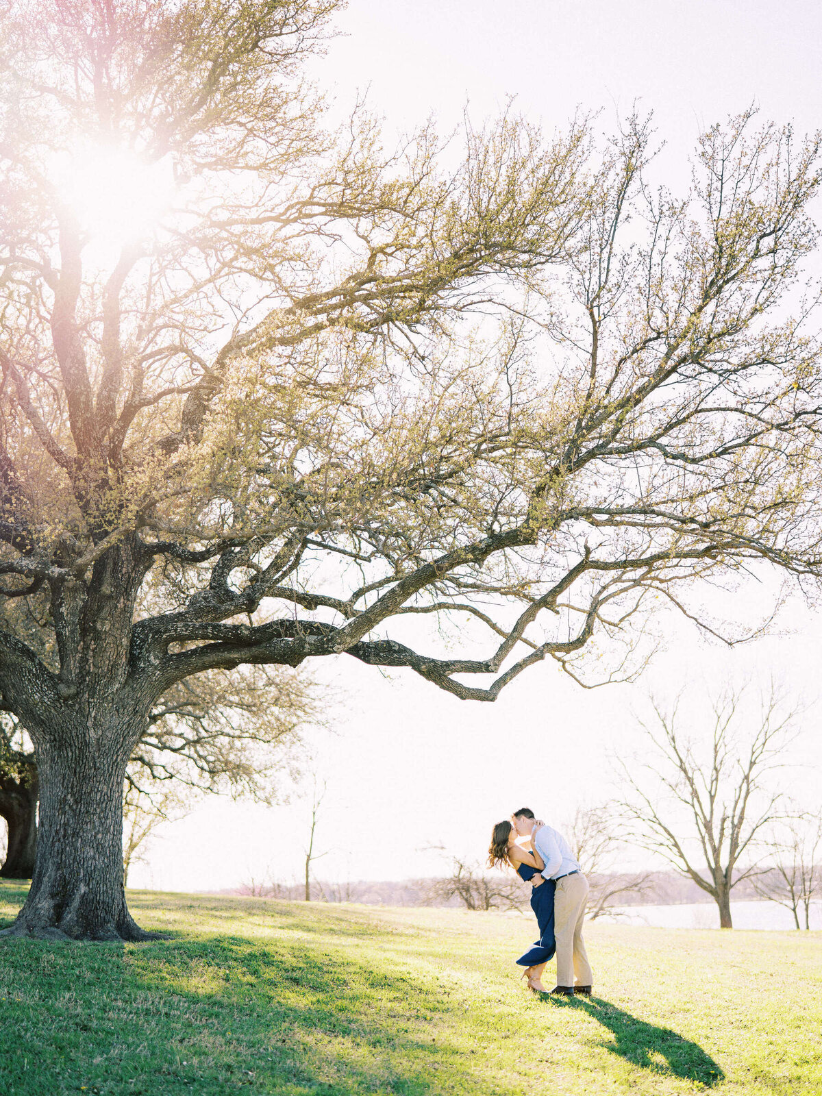 17 Dallas Arboretum Engagement Session Spring Kate Panza Wedding Photographer