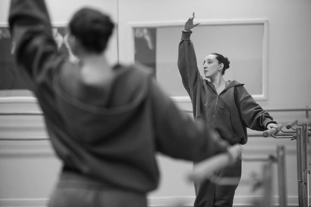 ballet rehearsal studio