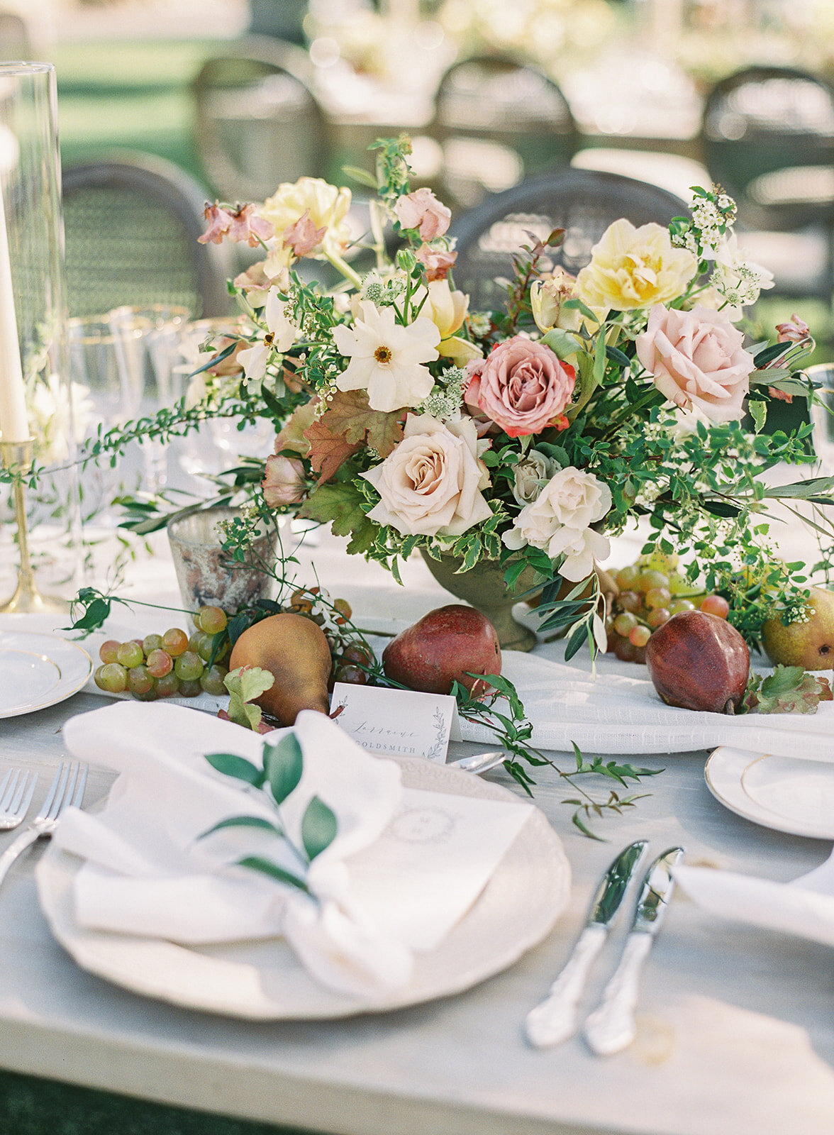 Mulberry Moss Wedding Flowers Cielo Farms