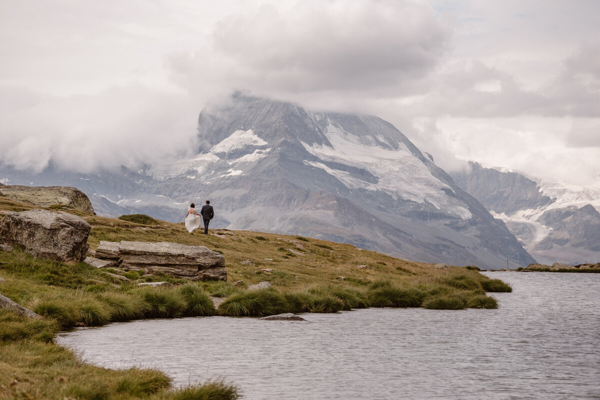 Image of an elopement in Zermatt, Switzerland