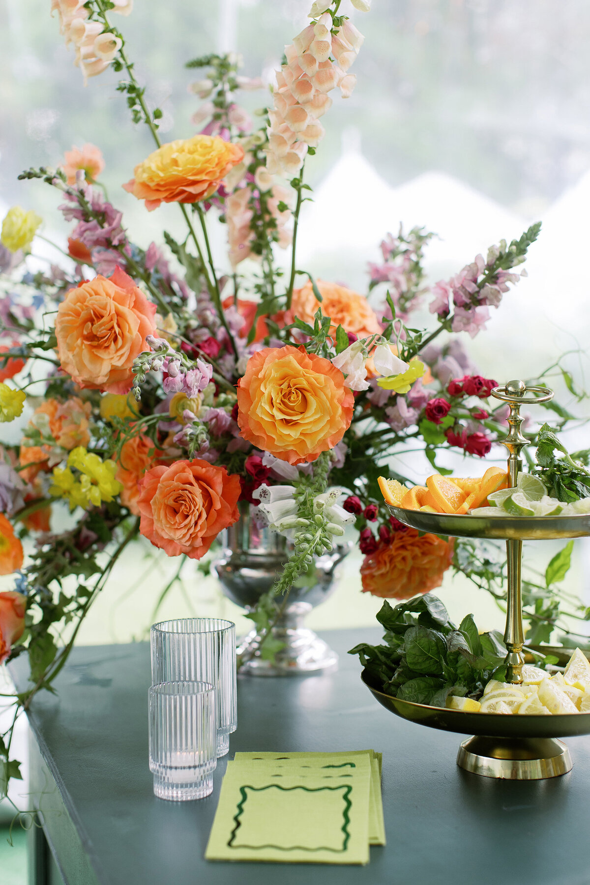 Colorful Tented Wedding At Family Home In South Carolina0030