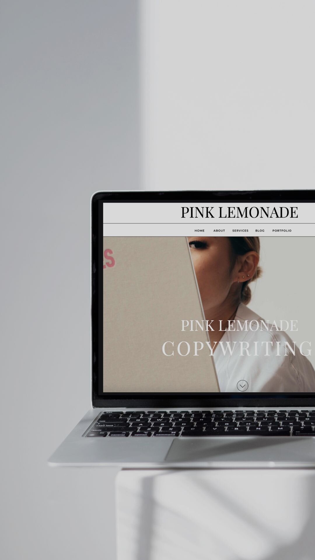 1Pink Lemonade Website template for any creative service provider 