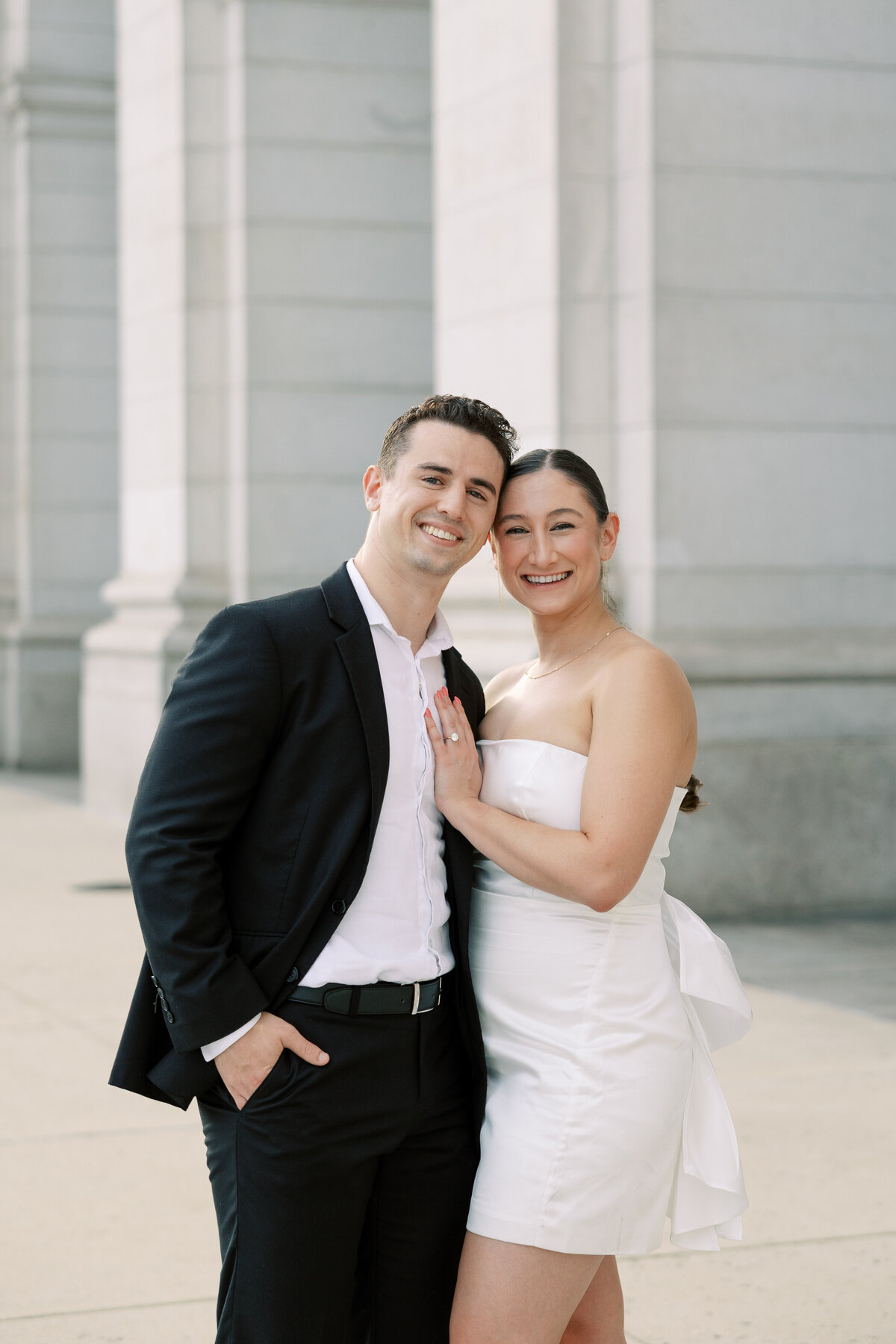 Alexa  Kyle DC Union Station Engagement Session_DC Wedding Photographers_0025