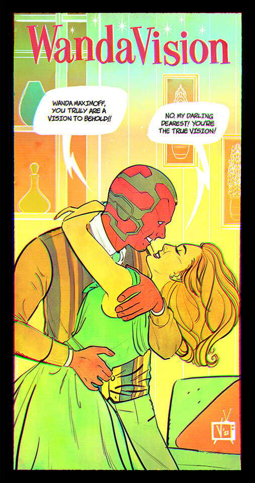 Marvel Valentine - WandaVision