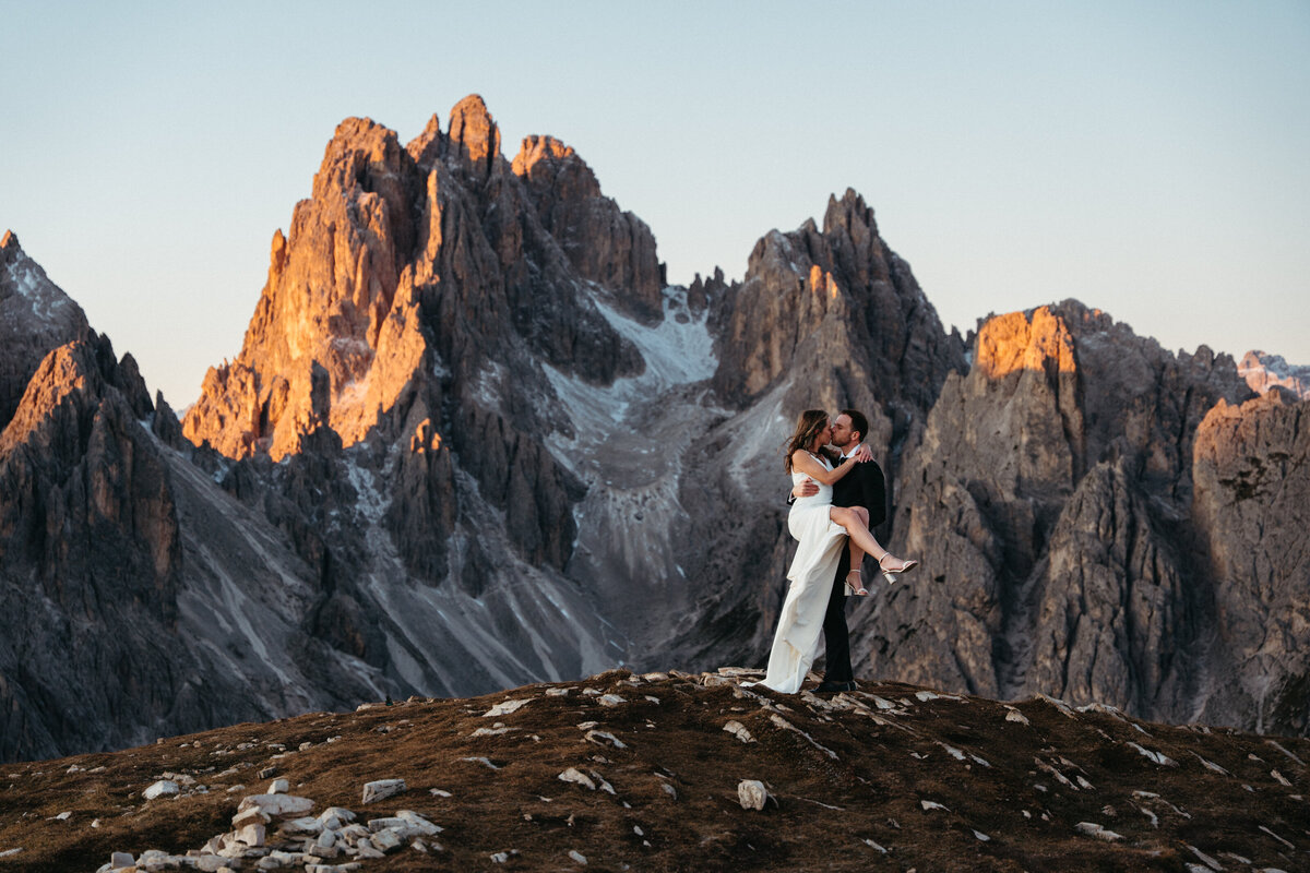 Cadini di Misurina Sunrise Elopement -24
