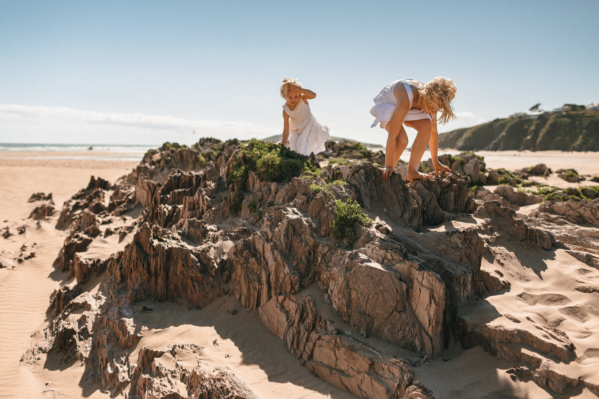 Family Photographer Devon_Bantham Beach, UK_Freckle Photography_025