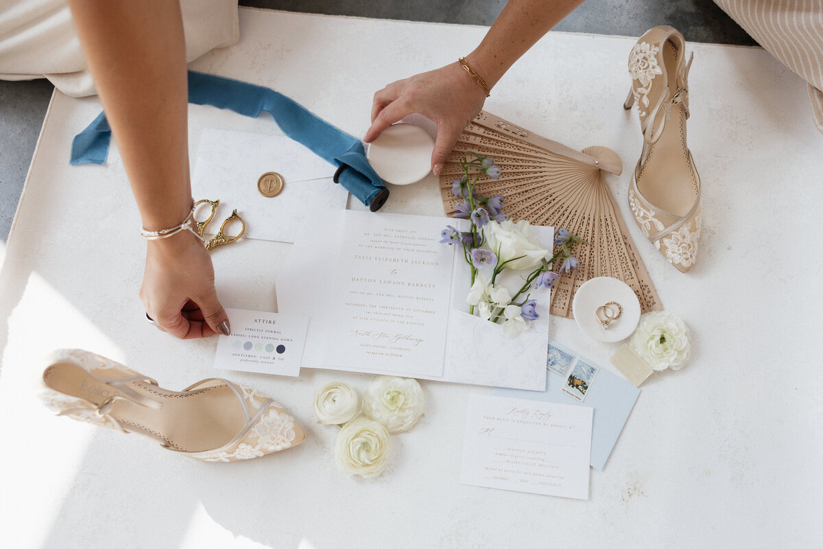 Behind the scenes of a wedding shoot during hands-on learning at the retreat.