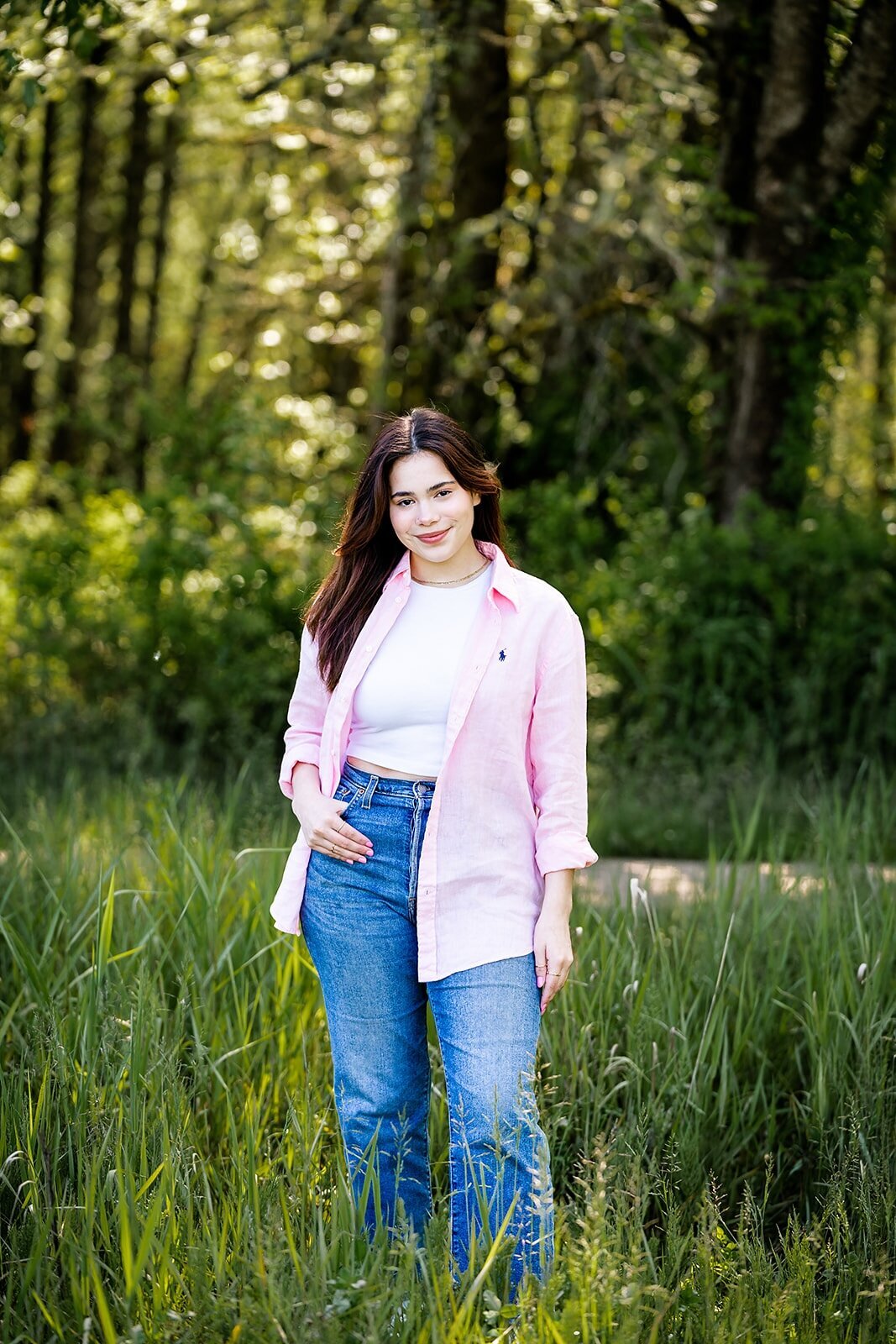 High school senior photo