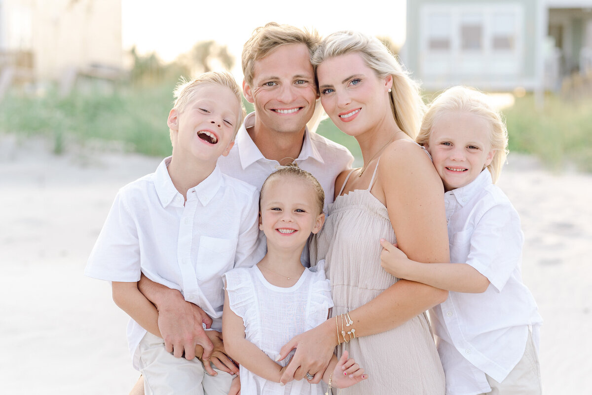 Family Beach Portraits in Myrtle Beach -38