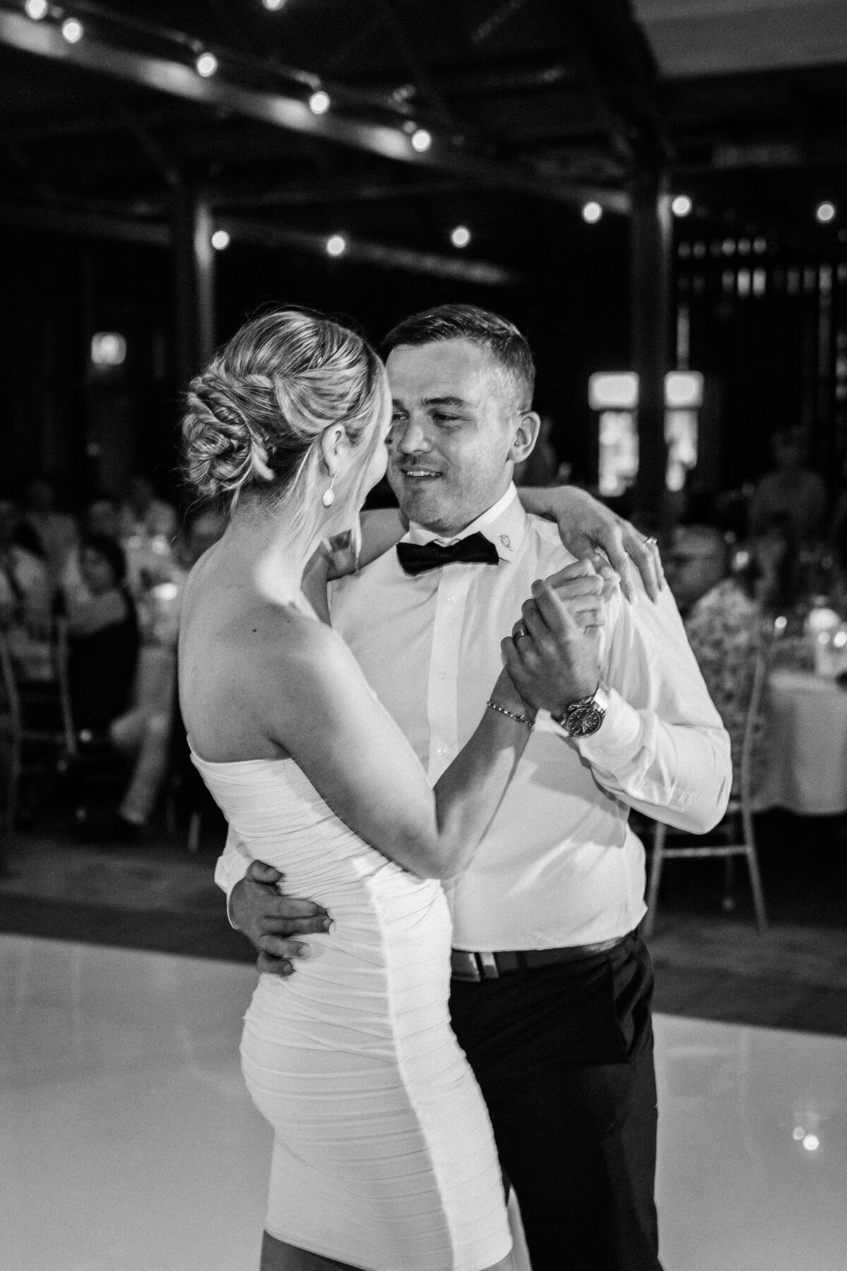 Emily & Ben's first dance as newly wed couple