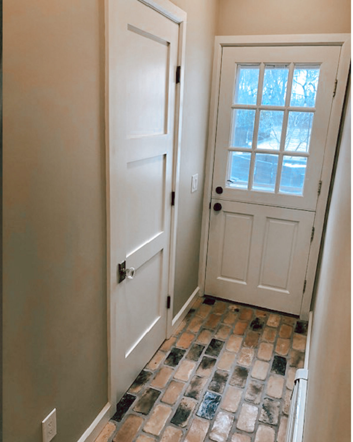 Brick Floors natural light Philadelphia Mainline Jersey Shore Construction 