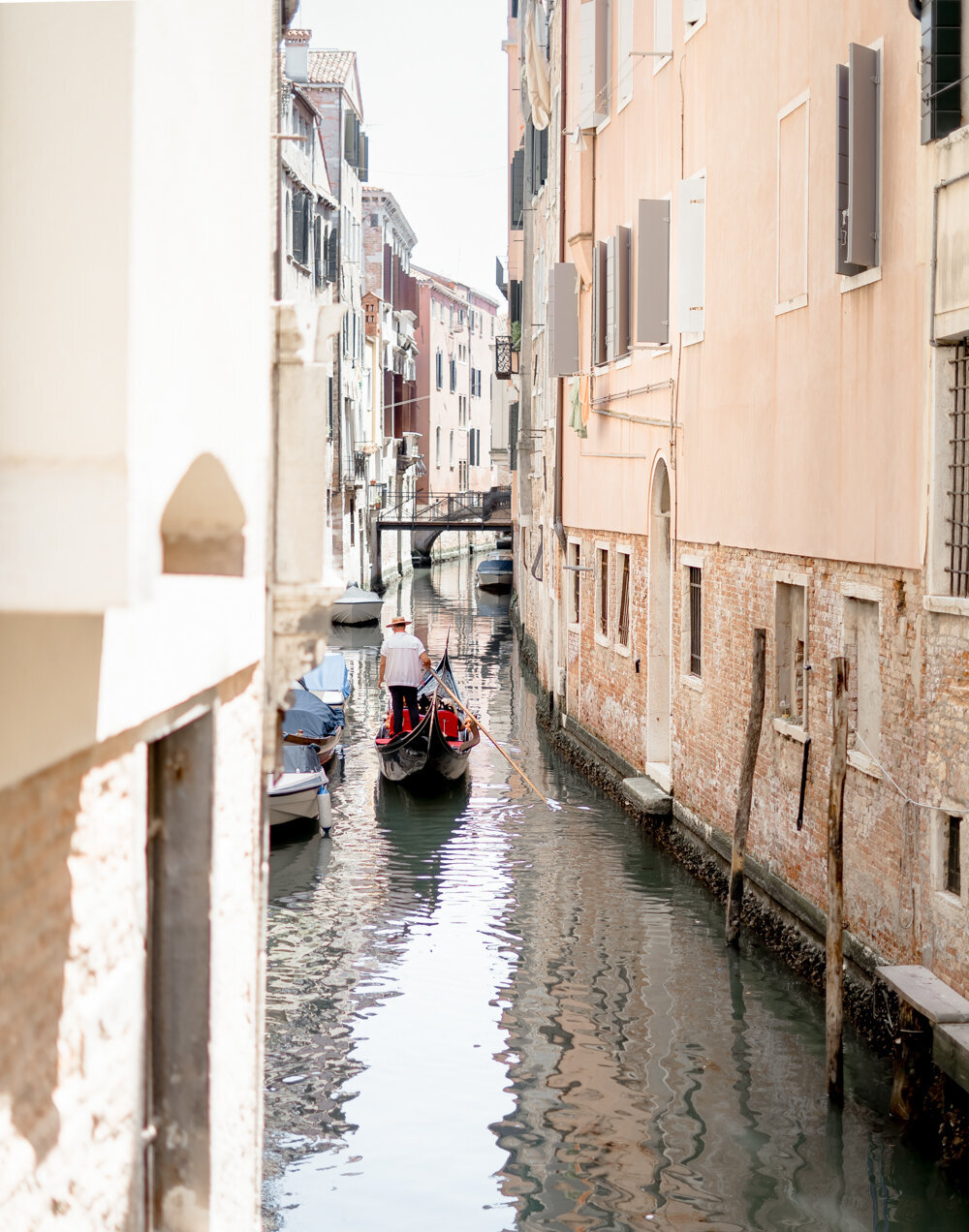 Gondola in Venece streets