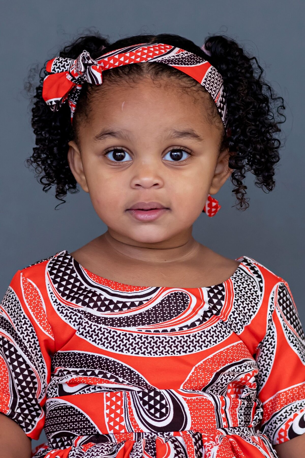 School portrait on neutral grey background, Vancouver school photographer