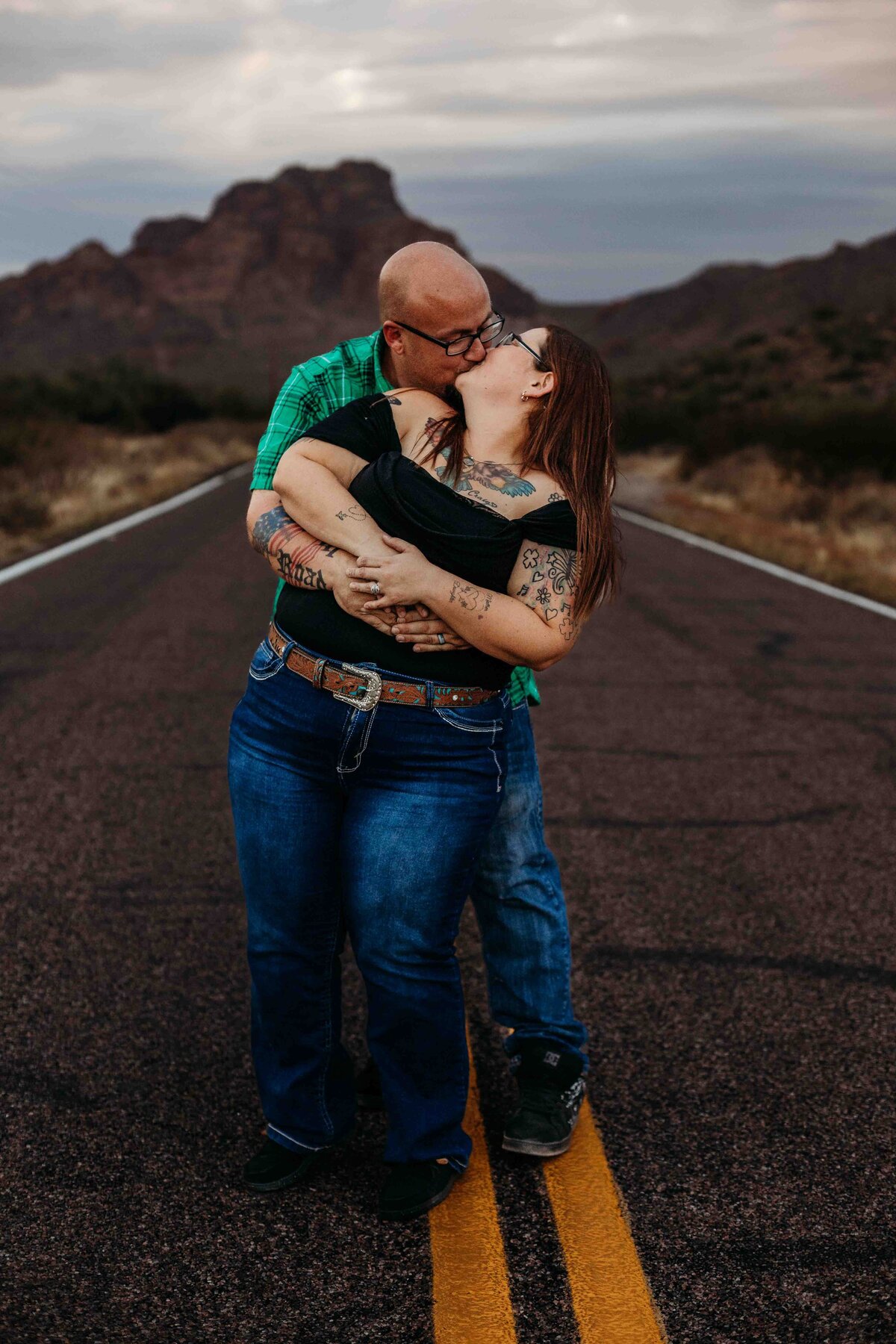 Arizona Engagement Photographer Motorcycle Session-18