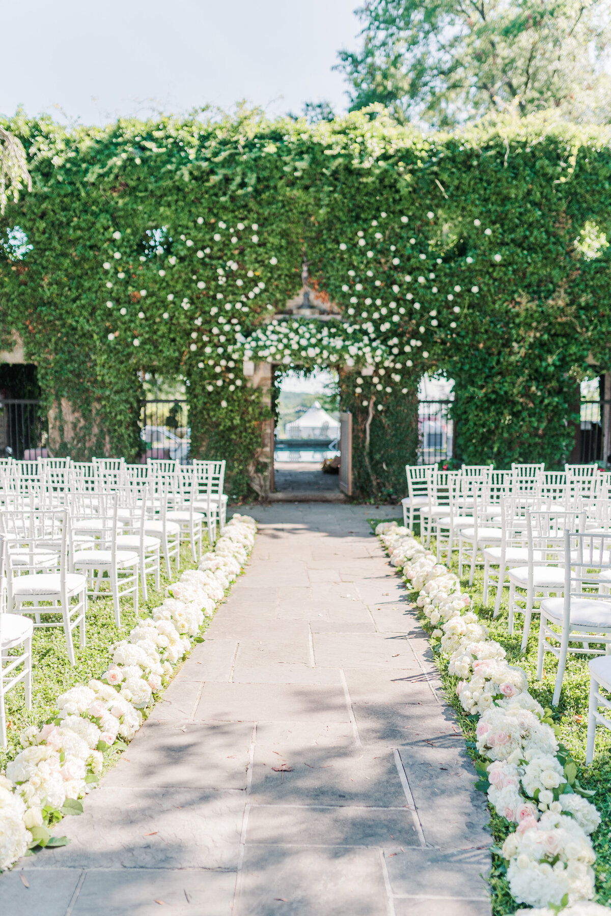 Classic Blush & Gold Goodstone Inn Wedding Ceremony Details Megan Kelsey Photography-715