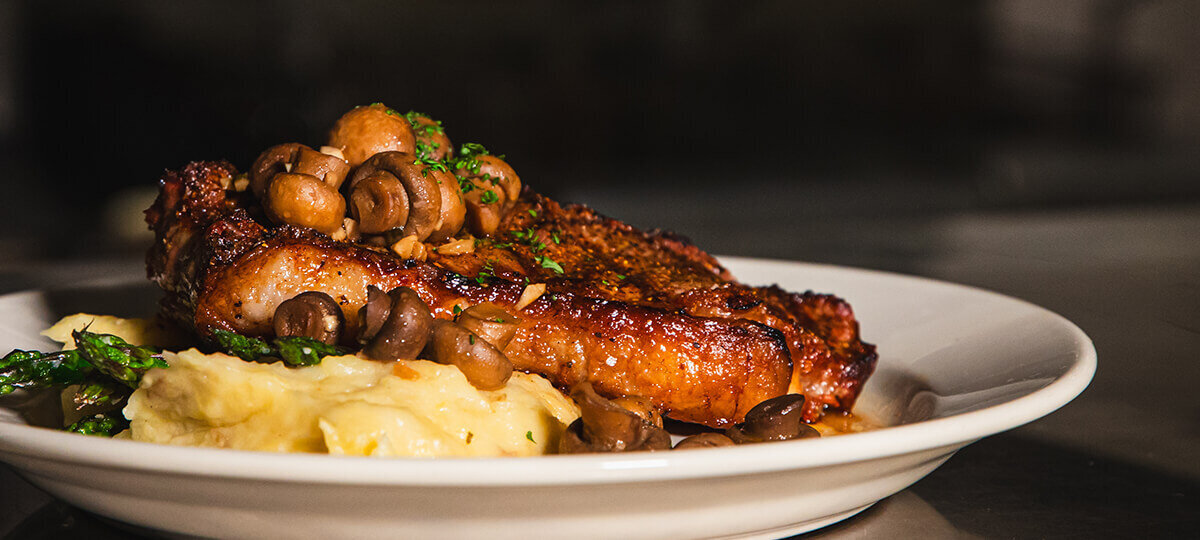 New York Striploin from Max Dales Steak and Chop House