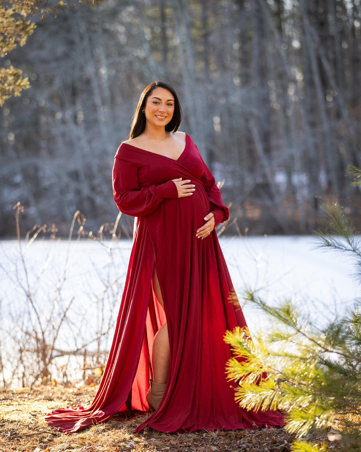 ct photographer, ct photography, alyssa michel photography, maternity, love, baby, mom and dad, love, winter, family photographer, family