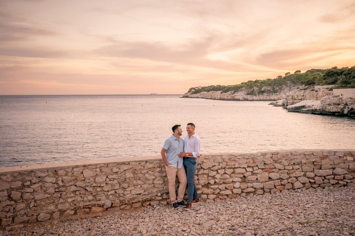 Dreamy Cassis Engagement Photoshoot