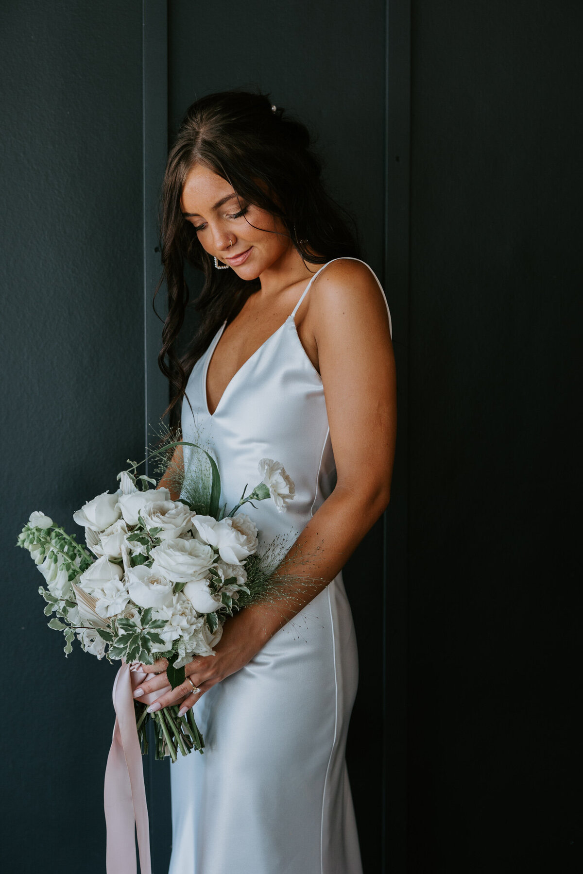 bride at basil place in ohio