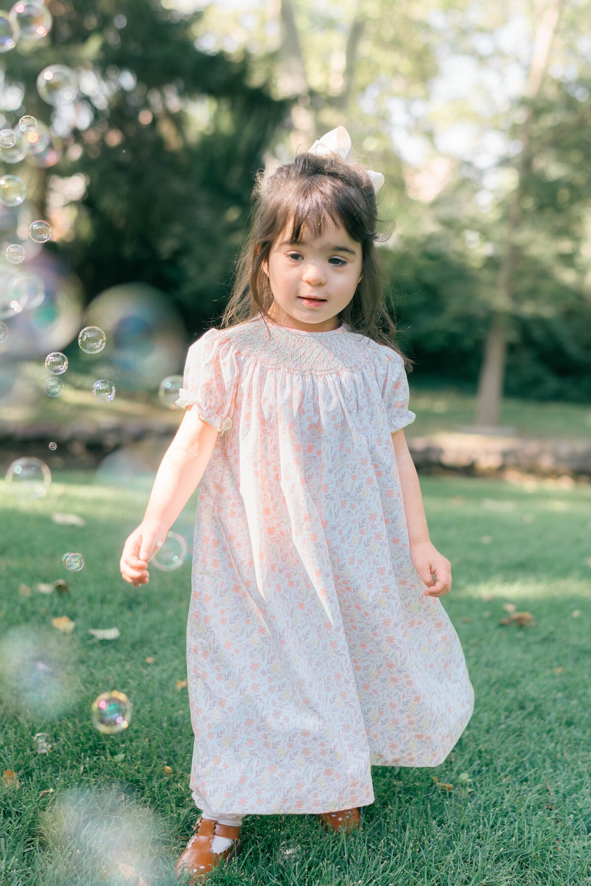 children heirlooms portraits outdoor garden in Salt Lake City. Captured by Utah family photographer.