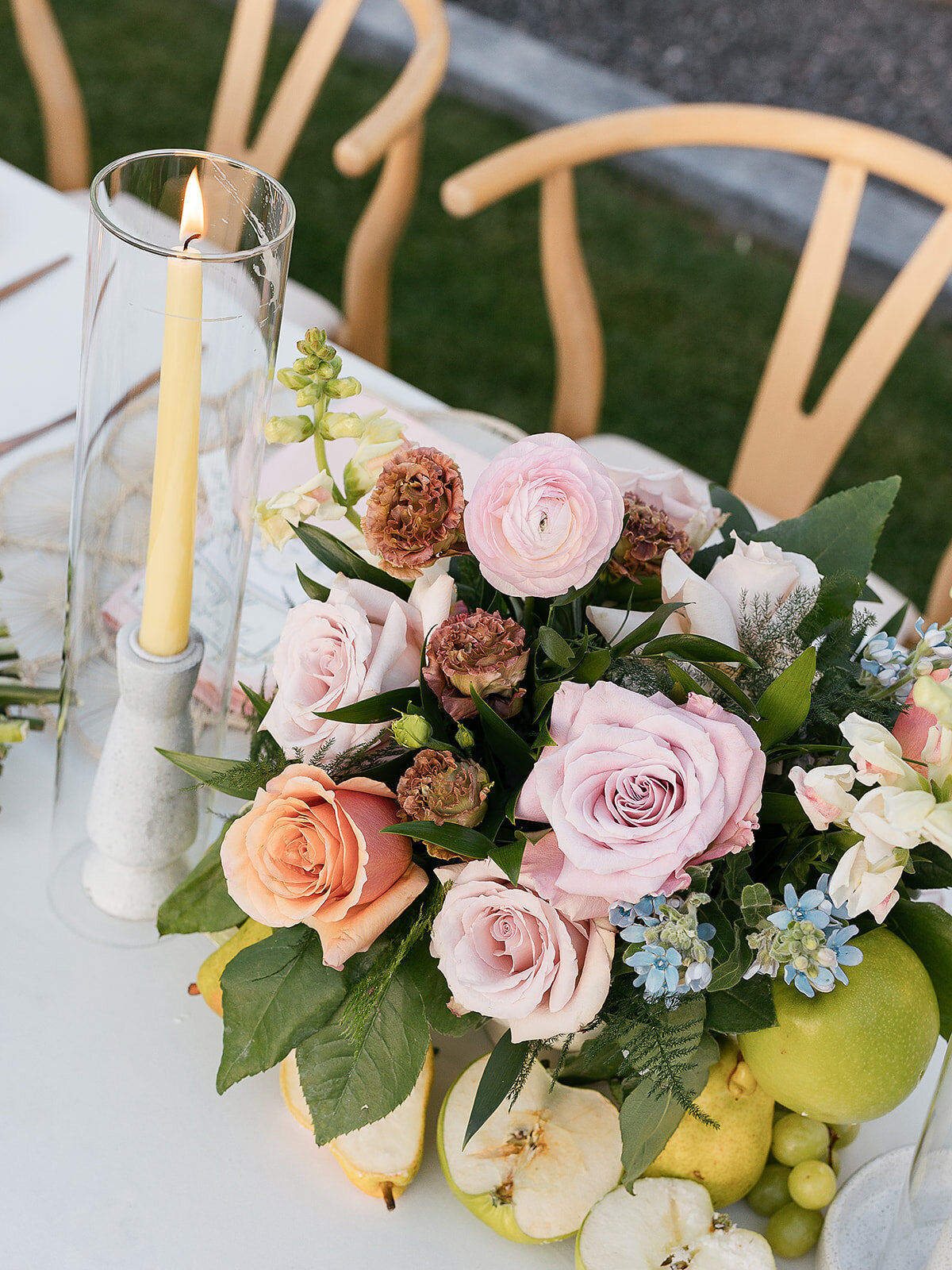wedding reception table decor arizona 5