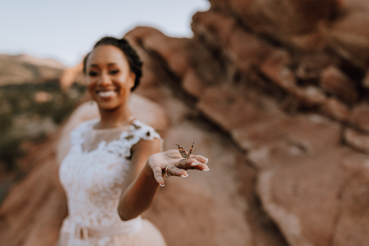 butterfly release elopement