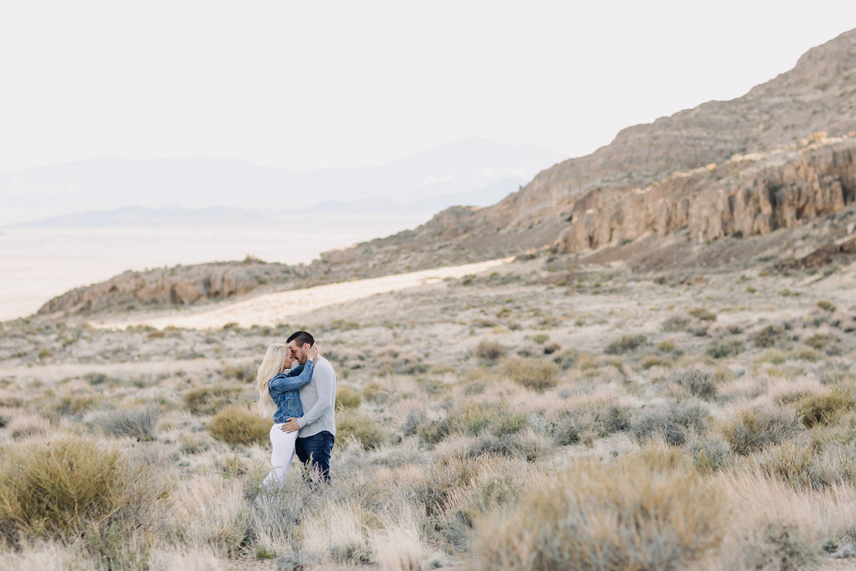 west wendover nevada desert engagement photos