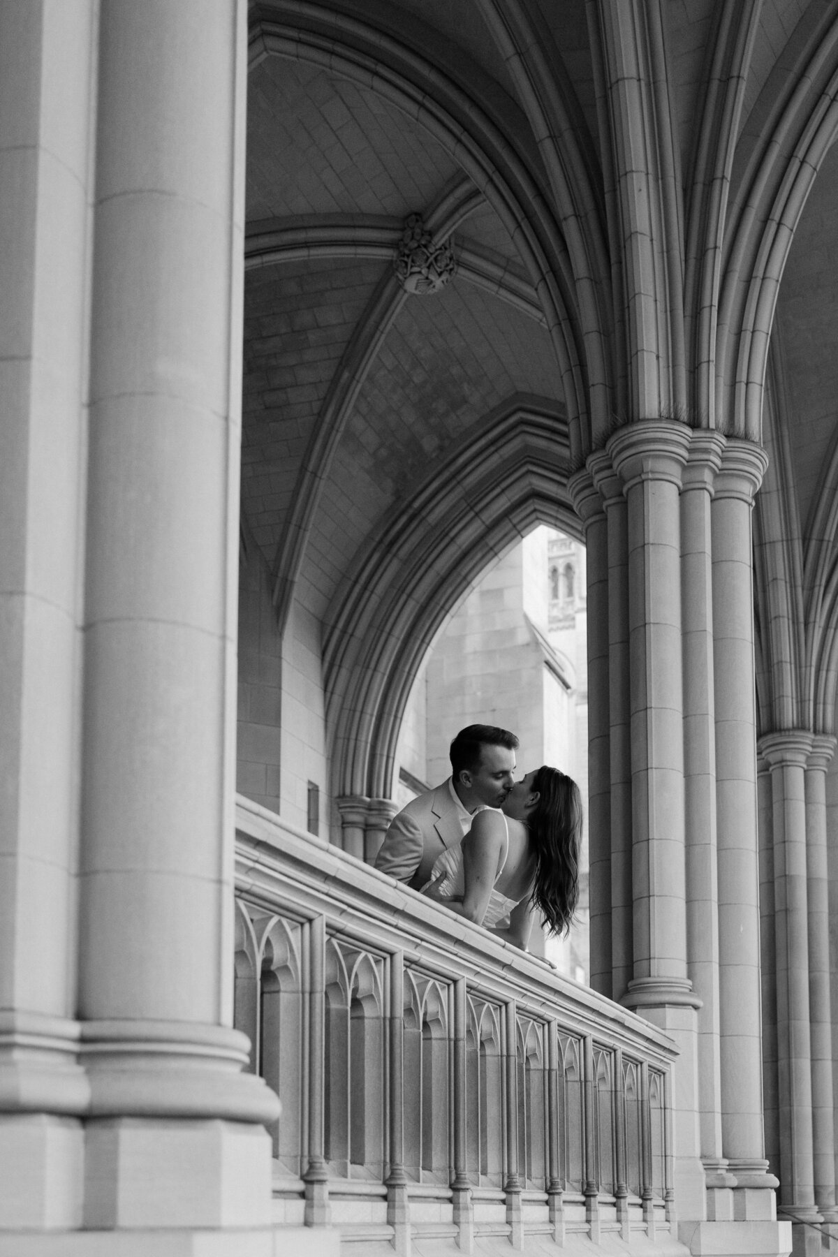 Michelle  Dylans Engagement Session_National Cathedral Washington DC Wedding Photographers_0025