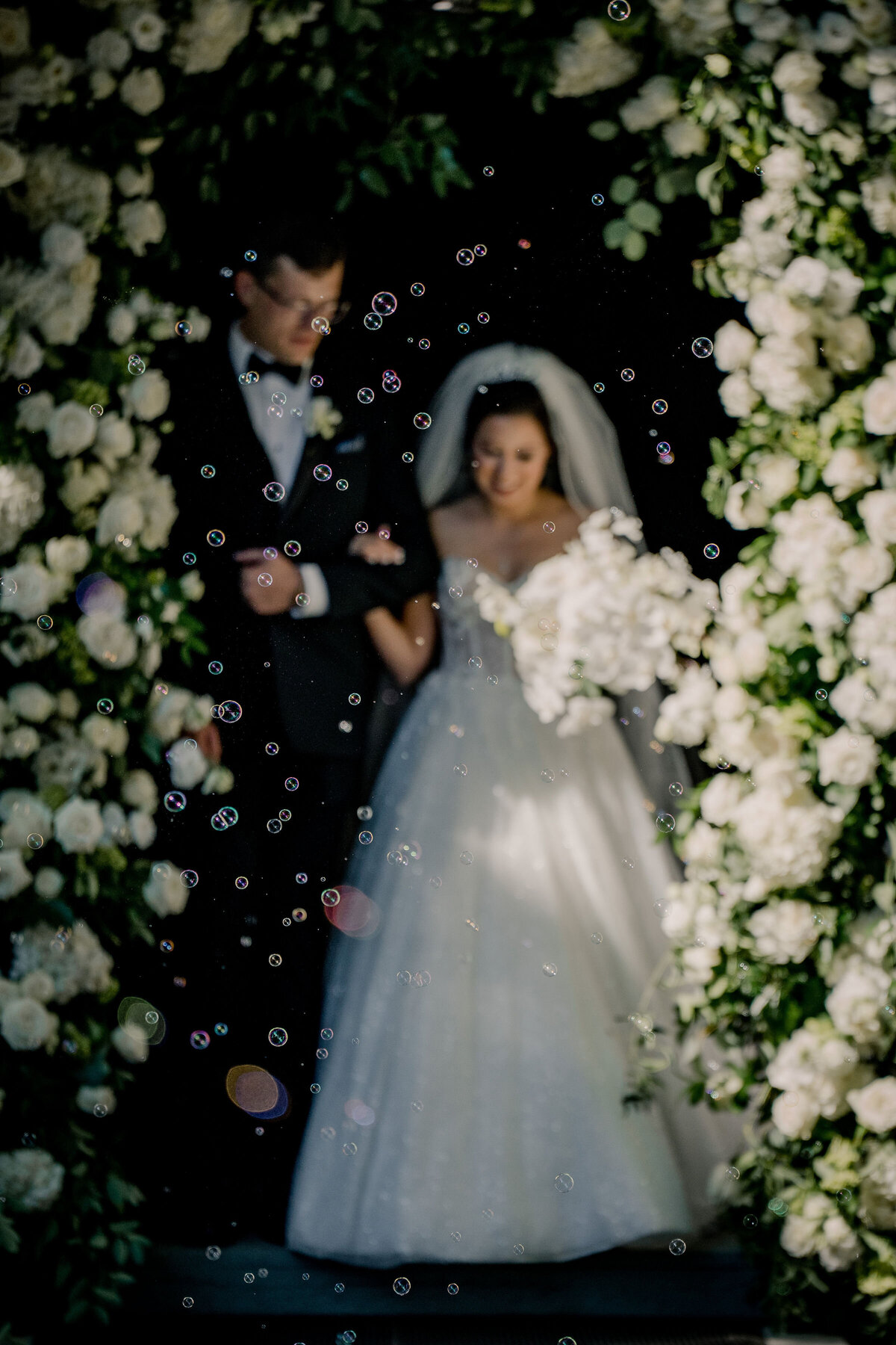 Marie + Tyler Elegant Disney weddings---  13---Ceremony exit
