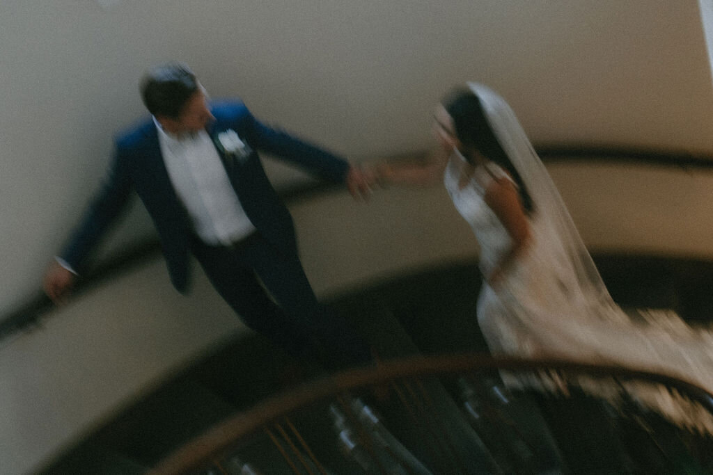 boho & modern Chicago wedding photography in milwaukee third ward