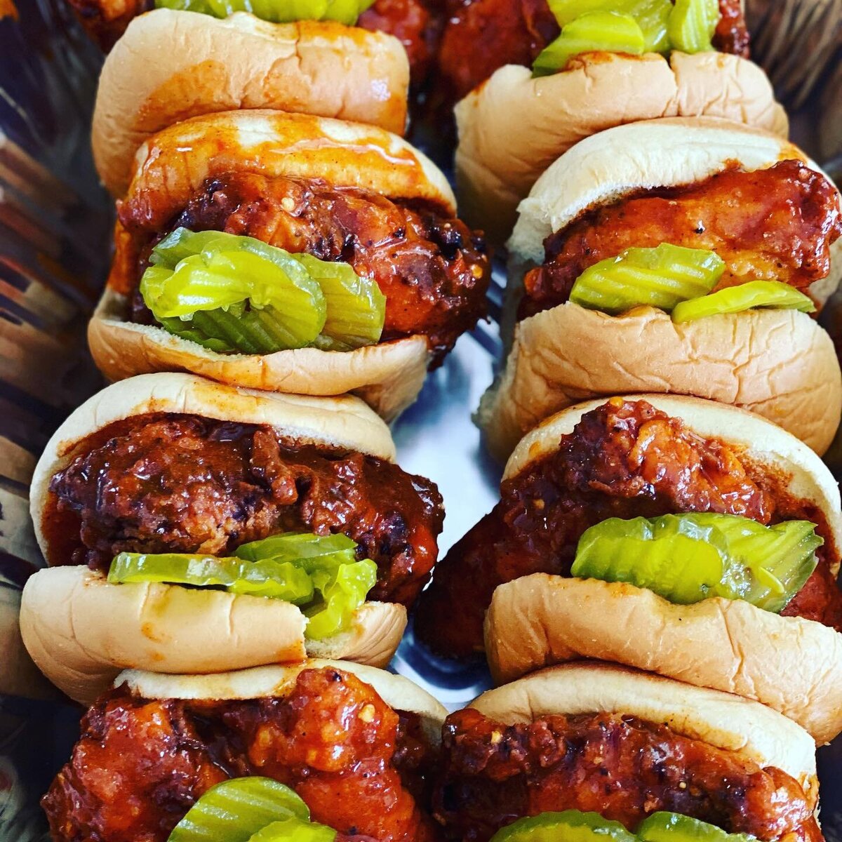 Grateful Gourmet Sliders giving a great summer and souther flavors in downtown Mt Holly. Fresh and clean ingredients 