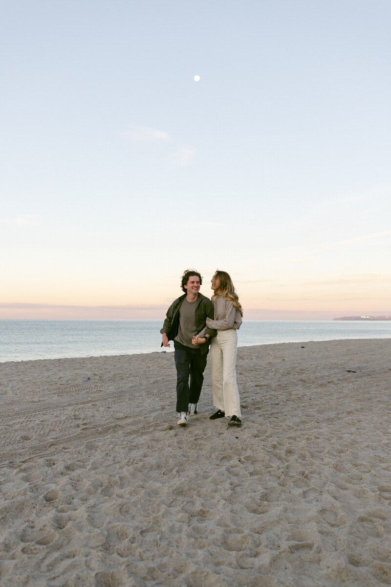 A couple session in San Clemente, CA at sunrise