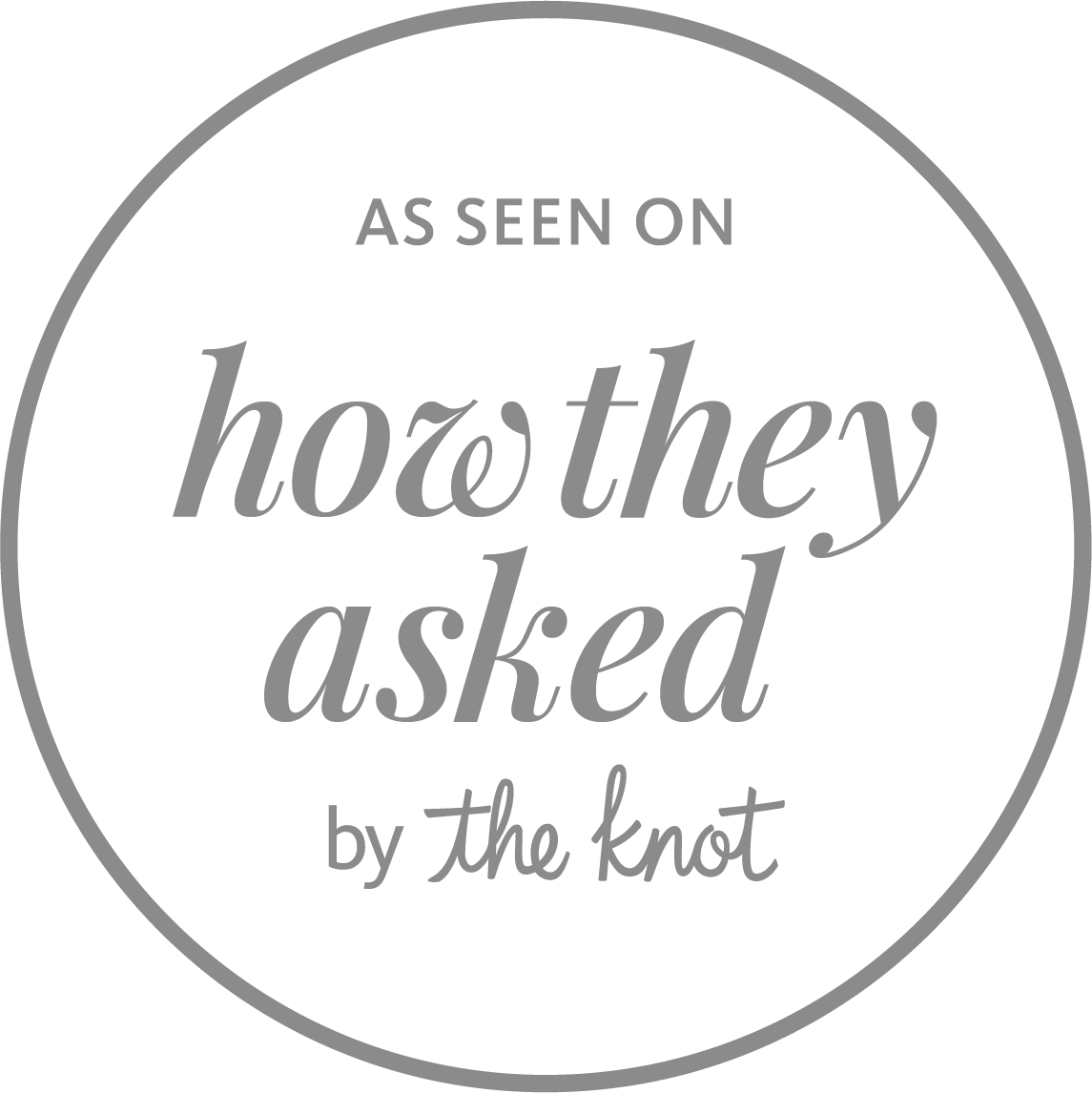 the-knot-grey-badge