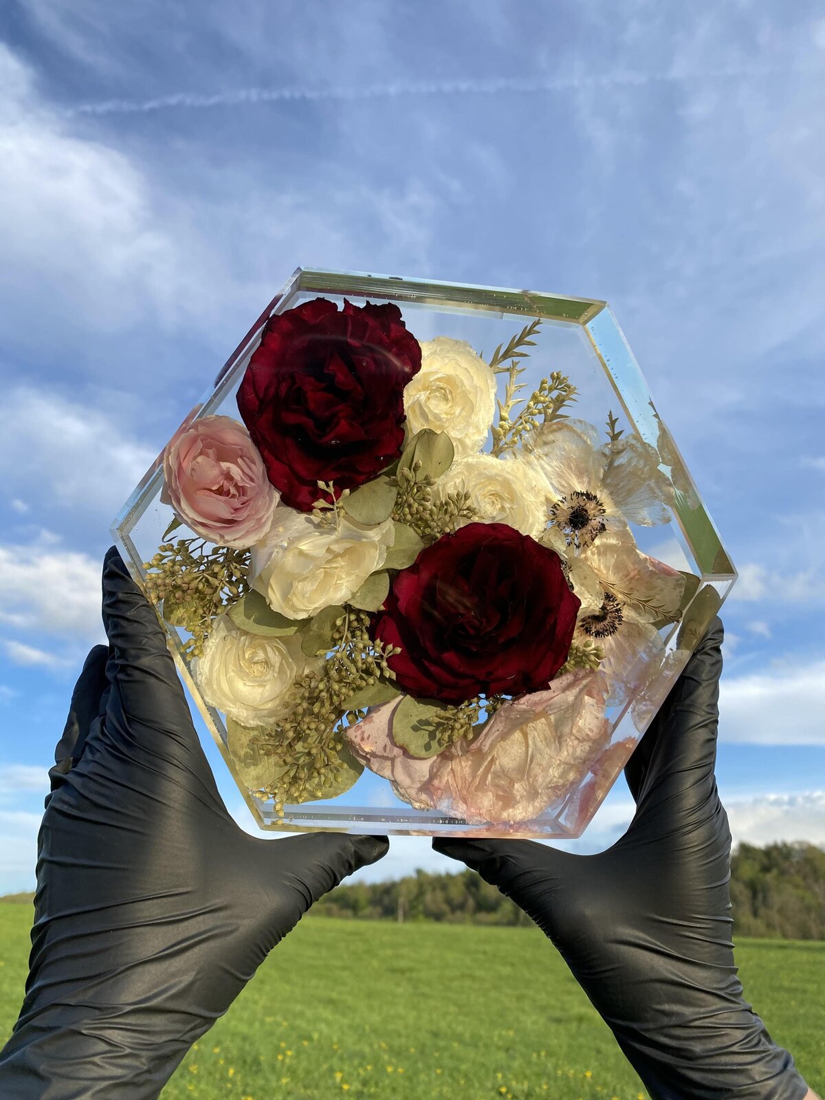 Resin Flower Preservation for Wedding Bouquets