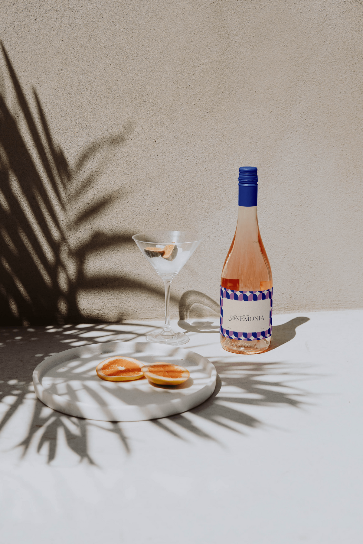 Elegant Champange Bottle Mockup-min